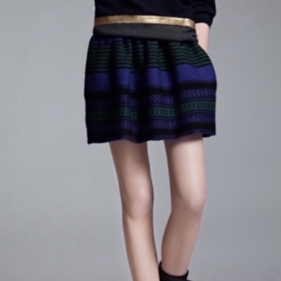 HP! 🎉❤️ Maje ‘Son’ Wool Blend Mini Skirt - Picture 10 of 11